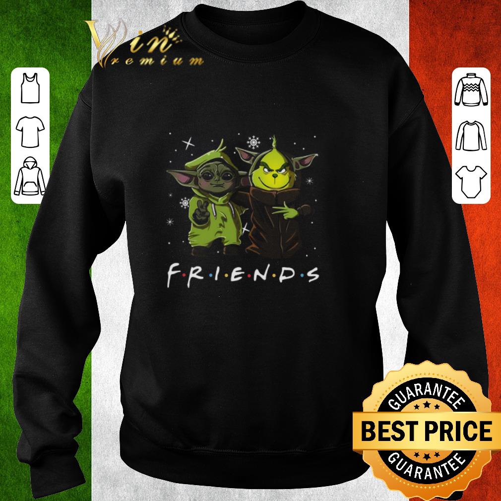 fd4a6ff3 funny friends baby yoda and grinch disney shirt 4 - Funny Friends Baby Yoda and Grinch Disney shirt