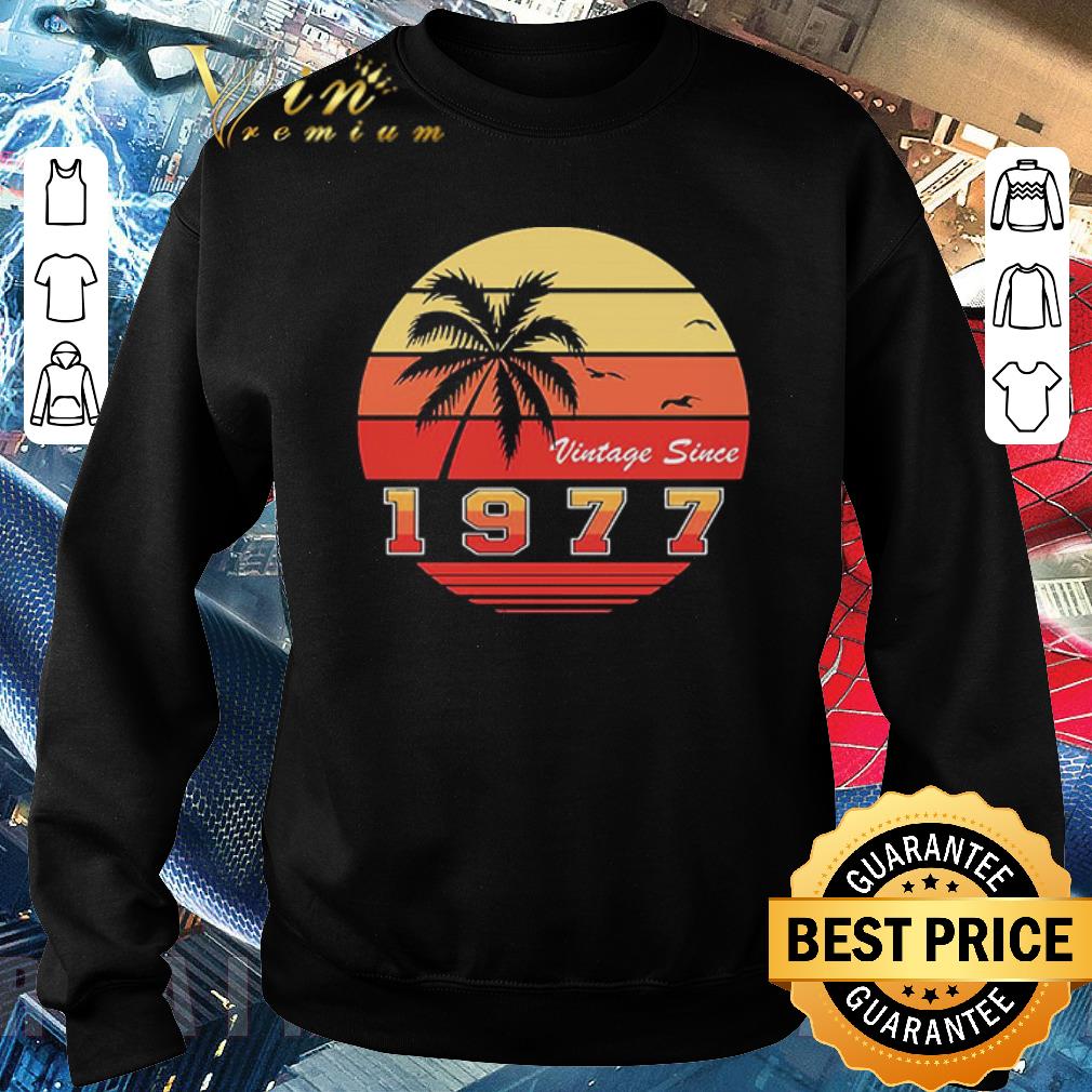 205fbb6a nice vintage since 1977 retro shirt 4 - Nice Vintage Since 1977 Retro shirt