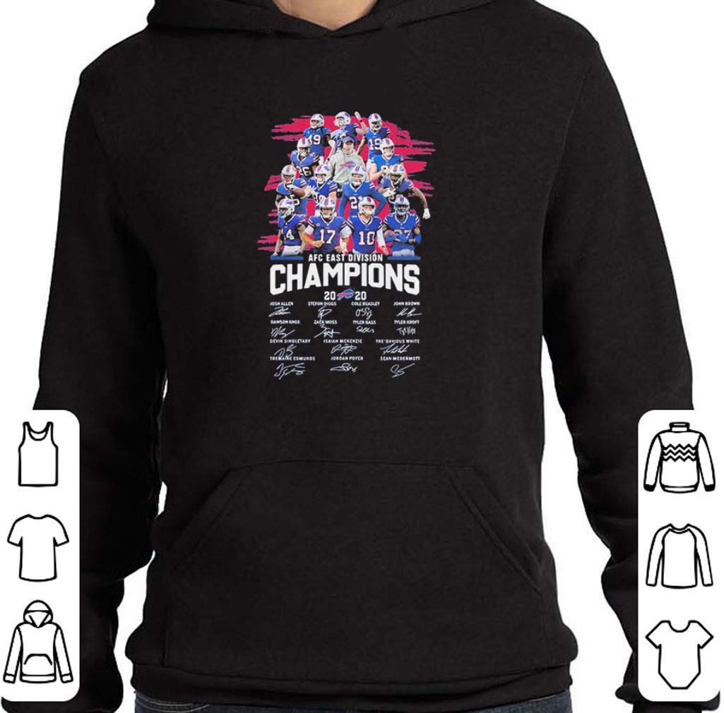 2a6266ca funny buffalo bills afc east division champions signatures shirt 4 - Funny Buffalo Bills AFC east division Champions signatures shirt