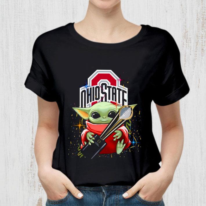 Star Wars Baby Yoda Ohio State Buckeyes Logo shirt
