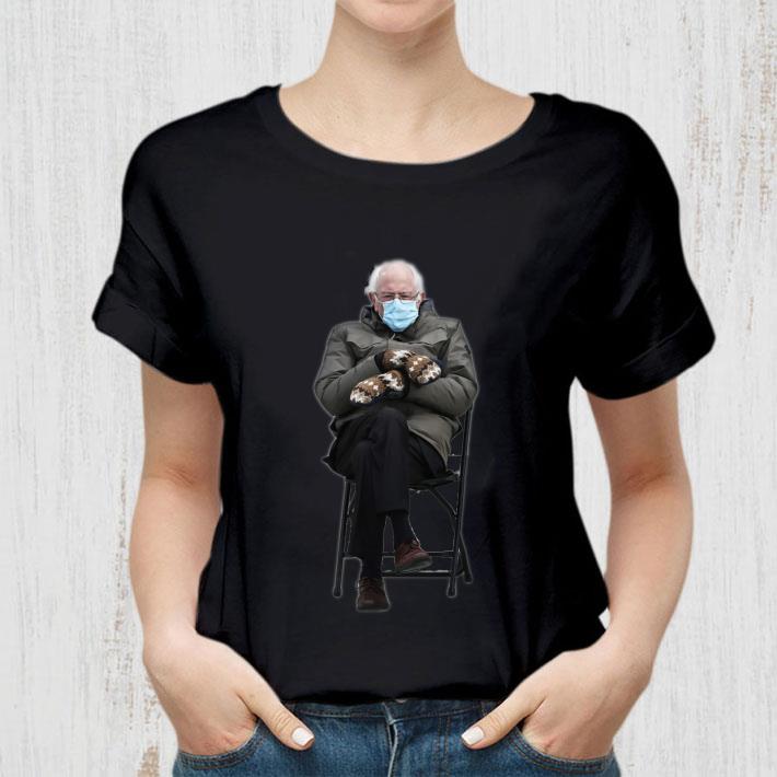 Bernie Sanders Sitting In Chair Inauguration Funny Meme shirt