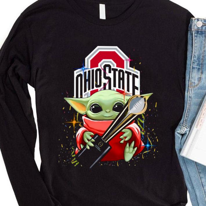 Star Wars Baby Yoda Ohio State Buckeyes Logo shirt 86d5fac4 star wars baby yoda ohio state buckeyes logo shirt 4 - Star Wars Baby Yoda Ohio State Buckeyes Logo shirt