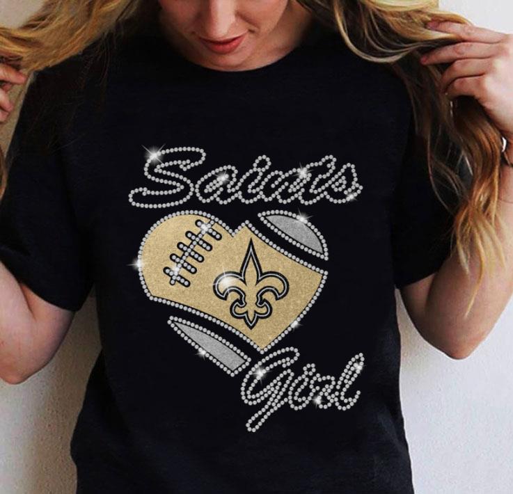 Hot New Orleans Saints Girl shirt