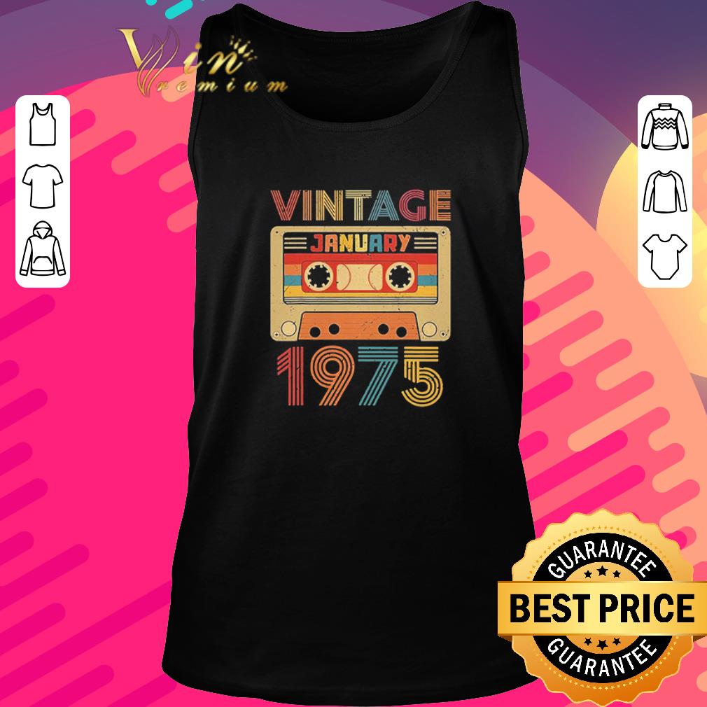Nice Vintage January 197 Retro shirt