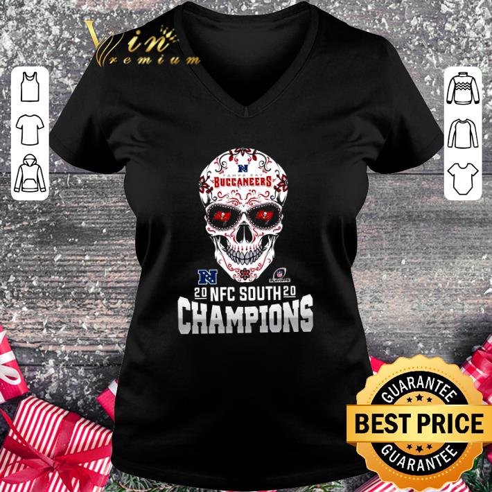 Best Sugar Skull Tampa Bay Buccaneers 2020 NFC South Champions Shirt