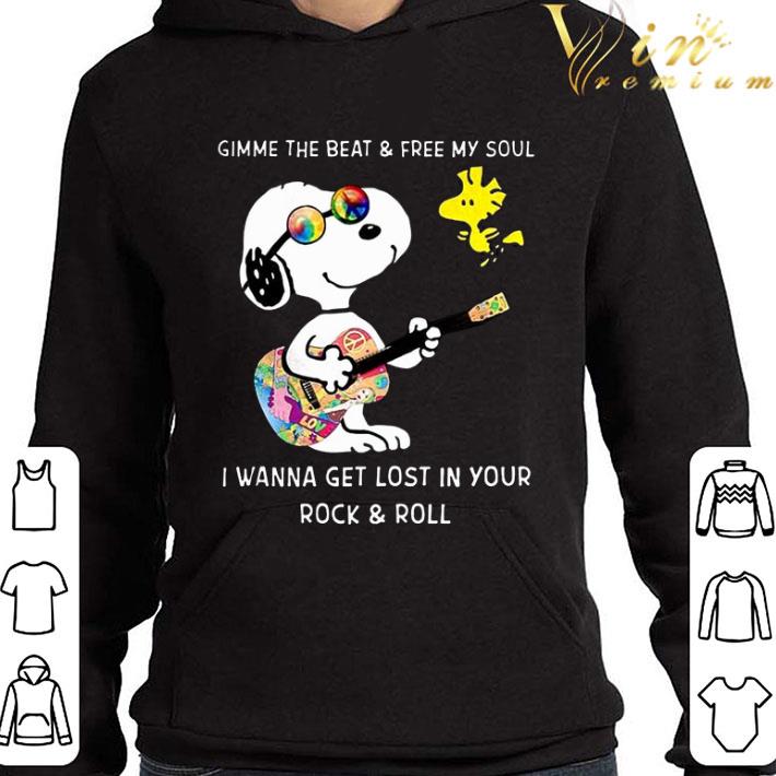 Snoopy Woodstock Gimme The Beat & Free My Soul I Wanna Get Lost In Your Rock & Roll Shirt 4cfe61f3 snoopy woodstock gimme the beat free my soul i wanna get lost in your rock roll shirt 4 - Snoopy Woodstock Gimme The Beat & Free My Soul I Wanna Get Lost In Your Rock & Roll Shirt