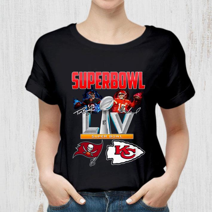 Funny Super Bowl LIV 2021 Bucs Vs Chiefs Tom Brady Vs Patrick Mahomes Shirt