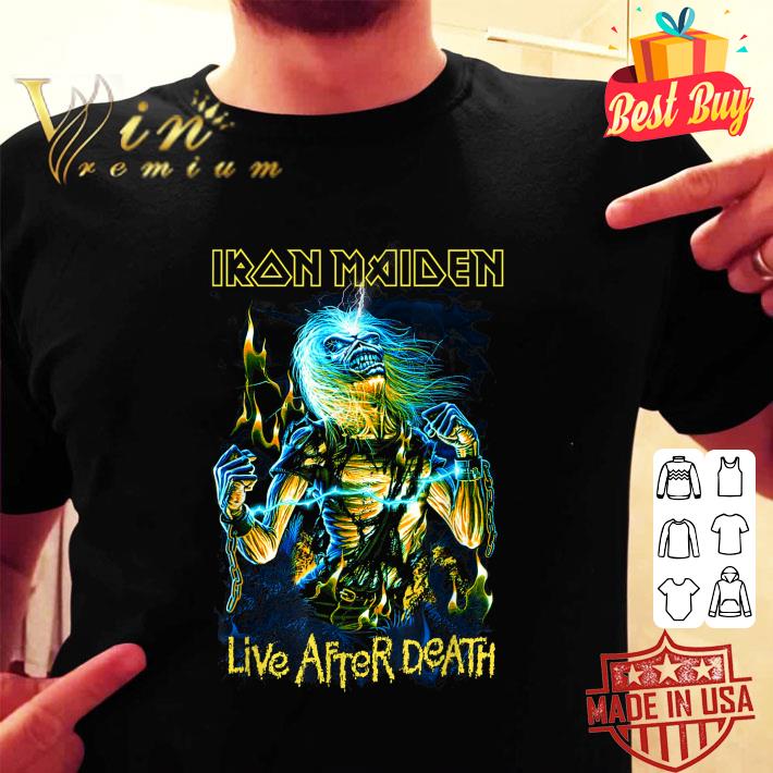 Premium Iron Maiden Live After Death Shirt