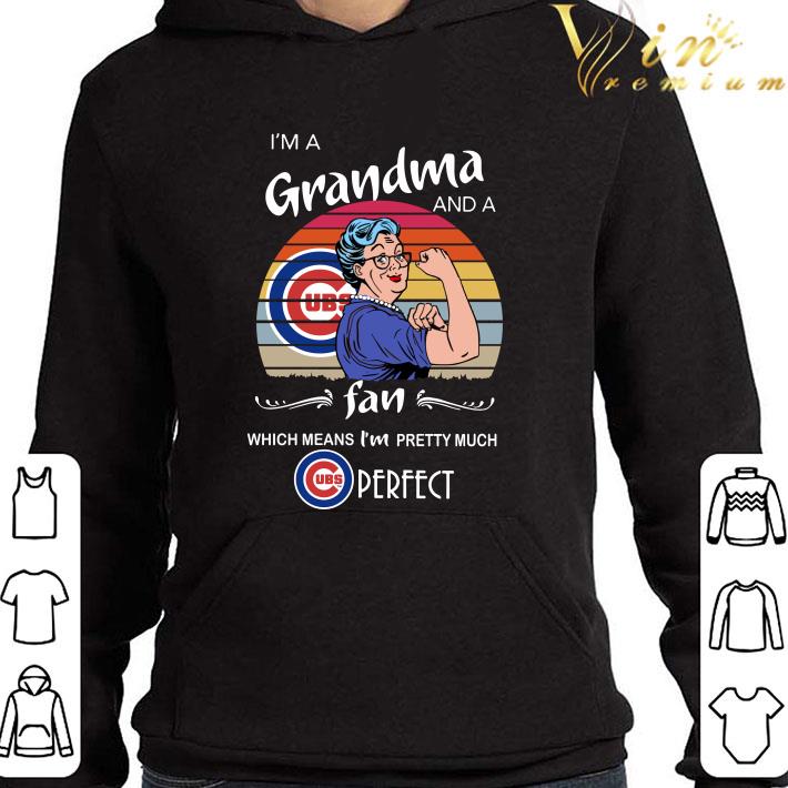 I'm a grandma and a fan which means i'm pretty much perfect vintage shirt 030f7491 i m a grandma and a fan which means i m pretty much perfect vintage shirt 4 - I'm a grandma and a fan which means i'm pretty much perfect vintage shirt
