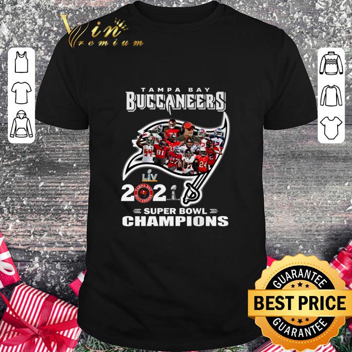 Funny Team Tampa bay Buccaneers LIV 2021 Super Bowl Champions shirt