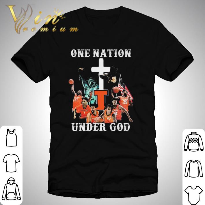 Nice Illinois Fighting One Nation Under God shirt