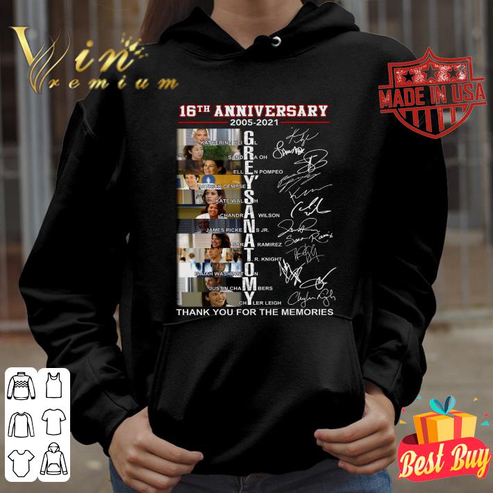 Premium 16th anniversary 2005-2021 Grey's Anatomy signatures thank you for the memories shirt cd36c708 16th anniversary 2005 2021 grey s anatomy signatures thank you for the memories shirt 4 - Premium 16th anniversary 2005-2021 Grey's Anatomy signatures thank you for the memories shirt