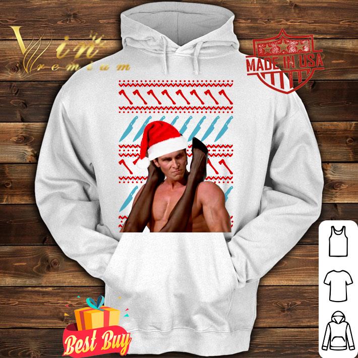 Premium Patrick Bateman American Psycho ugly Christmas sweater shirt ebe28373 patrick bateman american psycho ugly christmas sweater shirt 4 - Premium Patrick Bateman American Psycho ugly Christmas sweater shirt