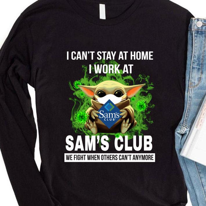 Baby Yoda I Can’t Stay At Home I Work At Sam’s Club Coronavirus shirt 52d0ea13 baby yoda i can t stay at home i work at sam s club coronavirus shirt 4 - Baby Yoda I Can’t Stay At Home I Work At Sam’s Club Coronavirus shirt