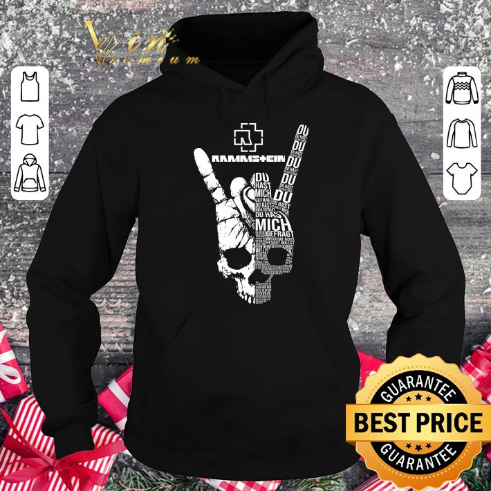 Premium Skull Victory sign Rammstein Du hast mich gefragt shirt 5857a26f skull victory sign rammstein du hast mich gefragt shirt 4 - Premium Skull Victory sign Rammstein Du hast mich gefragt shirt