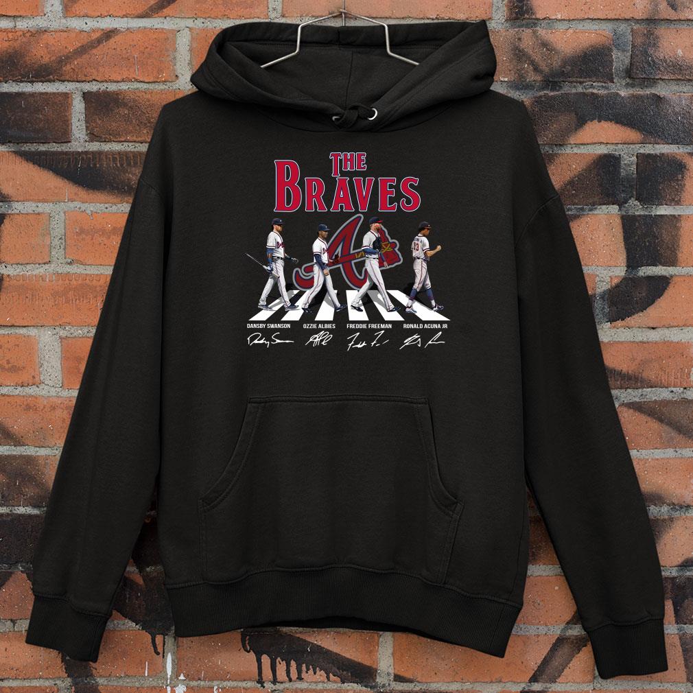 Funny The Braves Abbey Road Signatures shirt The Braves Abbey Road Signatures shirt 4 - Funny The Braves Abbey Road Signatures shirt