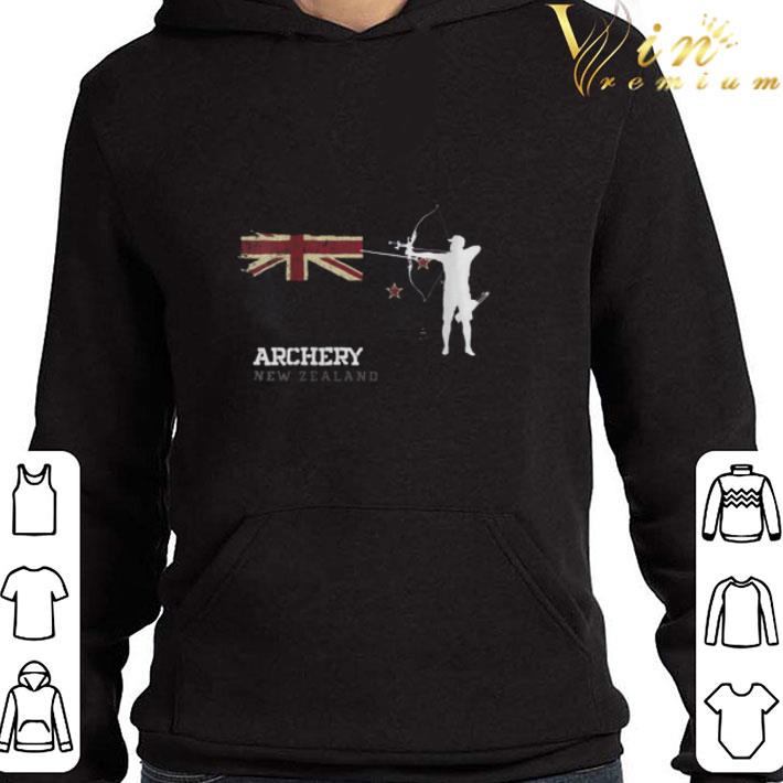 New Zealand Archery Team Sports New Zealand Flag Bow Arrow shirt New Zealand Archery Team Sports New Zealand Flag Bow Arrow shirt 4 - New Zealand Archery Team Sports New Zealand Flag Bow Arrow shirt