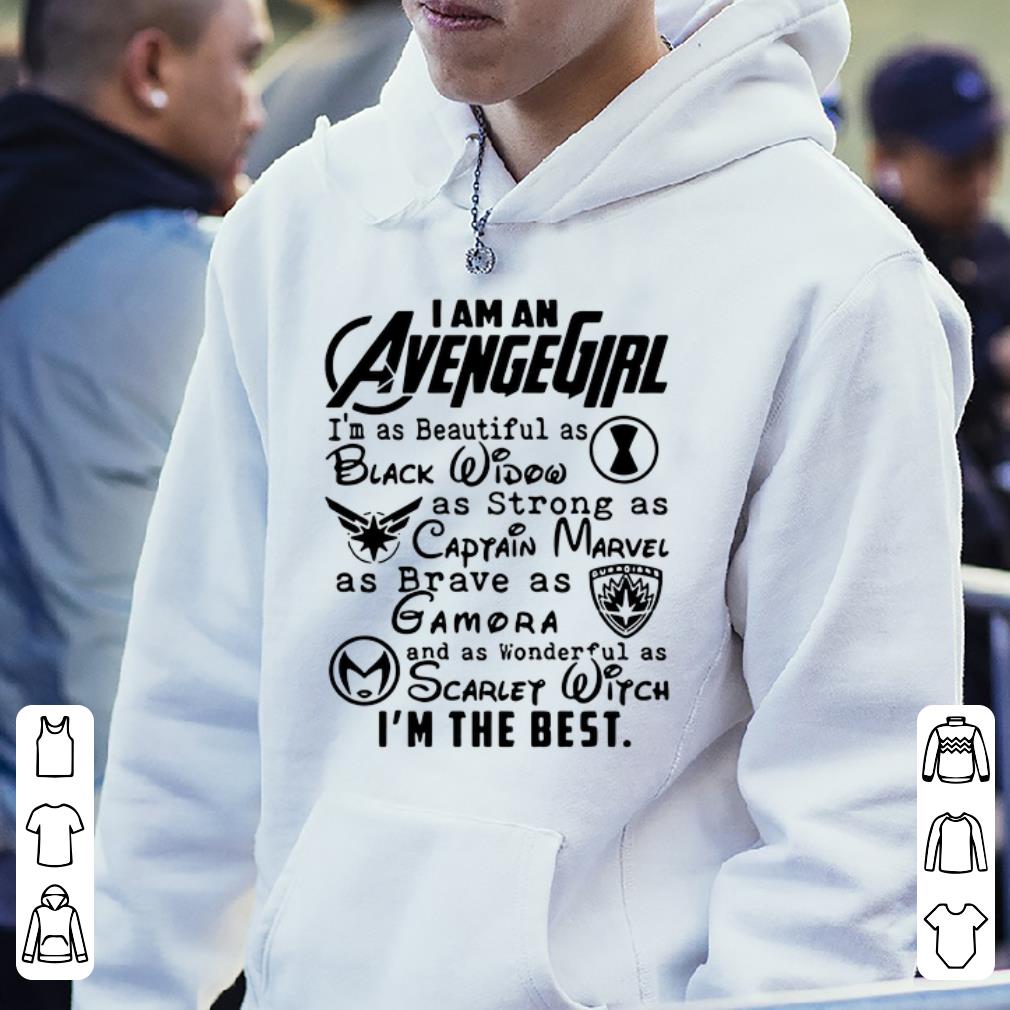 I am an AvengeGirl I m the best shirt 4 - I am an AvengeGirl I’m the best shirt