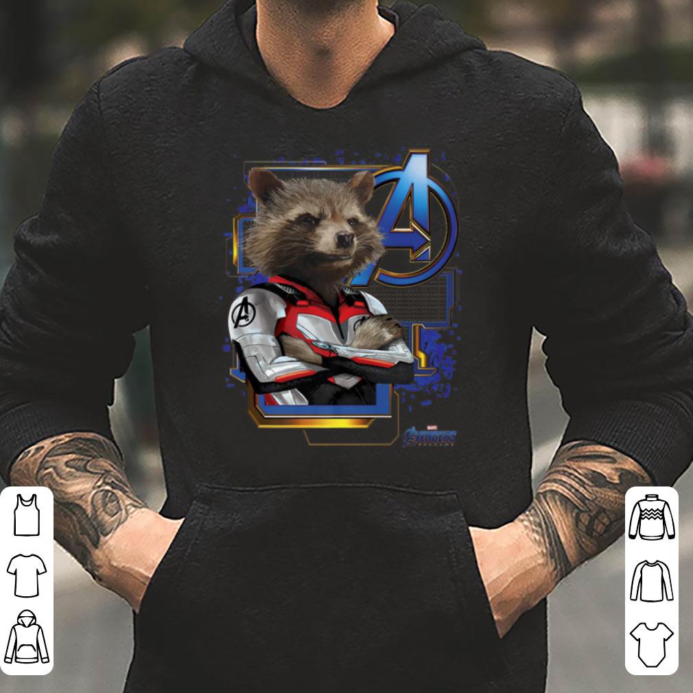 Marvel Avengers Endgame Rocket Logo Premium shirt 4 - Marvel Avengers Endgame Rocket Logo Premium shirt