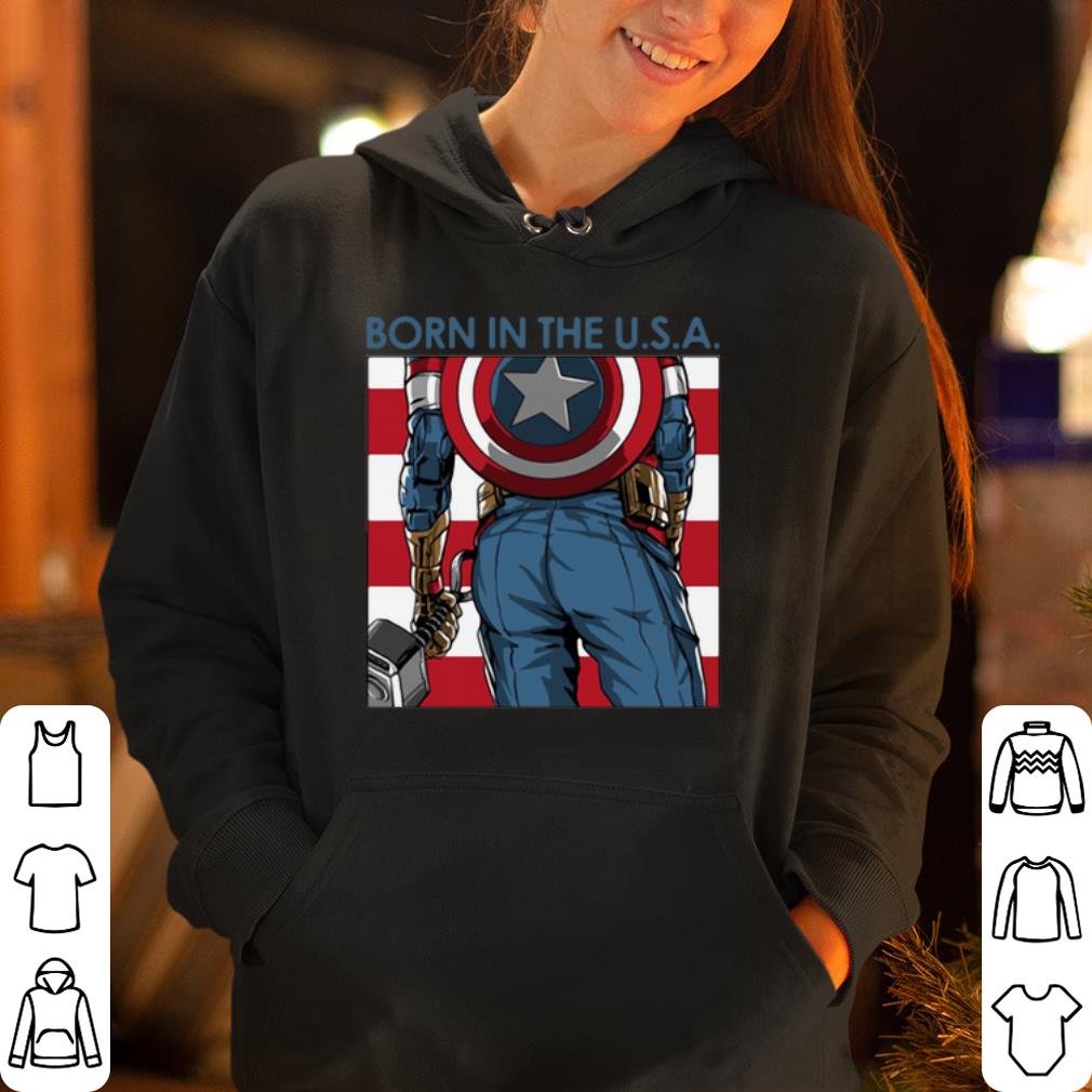 Captain America born in the USA shirt 4 - Captain America born in the USA shirt