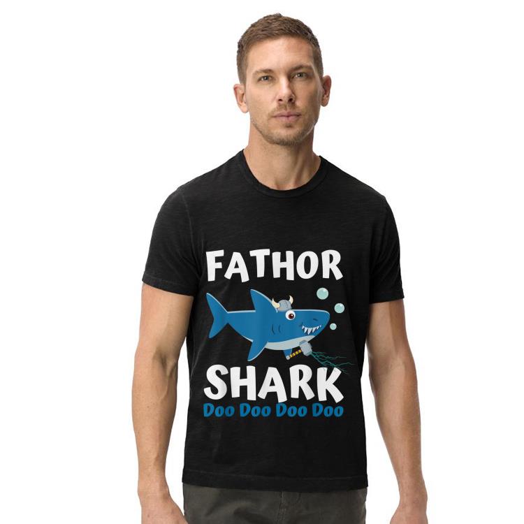 Fathor Shark Fathers Day Viking Fathor Hero shirt Fathor Shark Fathers Day Viking Fathor Hero shirt 4 - Fathor Shark Fathers Day Viking Fathor Hero shirt