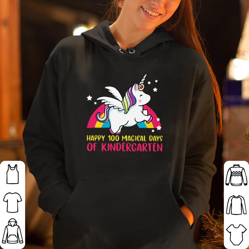 Happy 100 Magical Days of Kindergarten shirt 4 - Happy 100 Magical Days of Kindergarten shirt