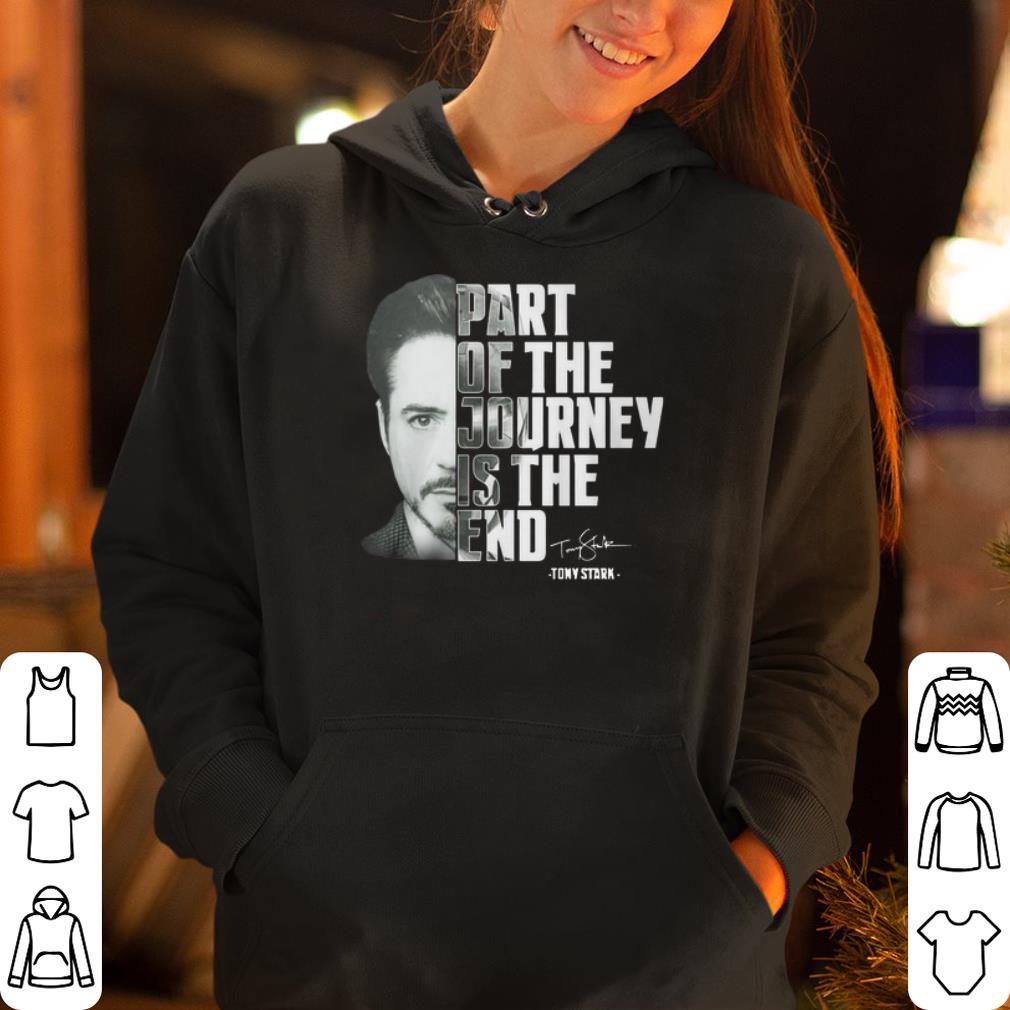Iron man Part of the Journey is the end shirt 4 - Iron man Part of the Journey is the end shirt