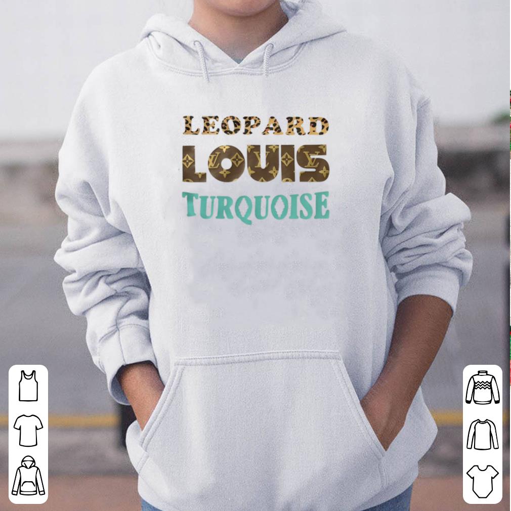 Leopard louis turquoise shirt 4 - Leopard louis turquoise shirt