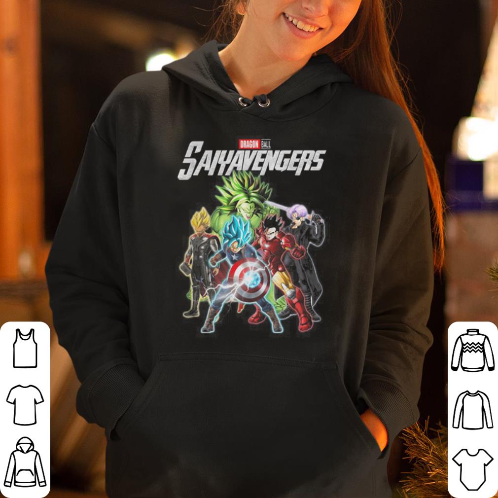 Marvel Avengers Endgame Dragon ball Saiys Avengers shirt 4 - Marvel Avengers Endgame Dragon ball Saiys Avengers shirt