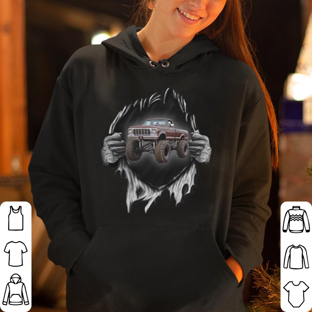 Monster truck inside me shirt 4 - Monster truck inside me shirt