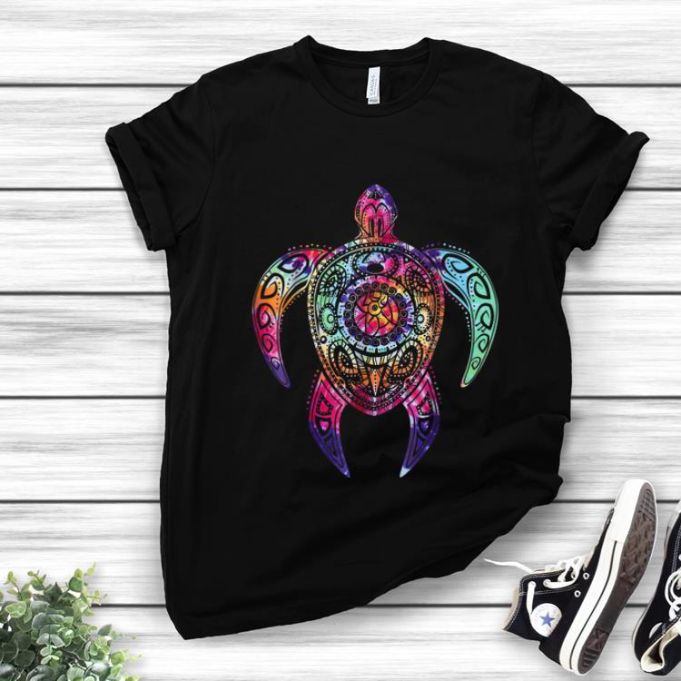 Awesome Hippie Tie Dye Psychedelic Sea Turtle shirt 1 - Awesome Hippie Tie Dye Psychedelic Sea Turtle shirt