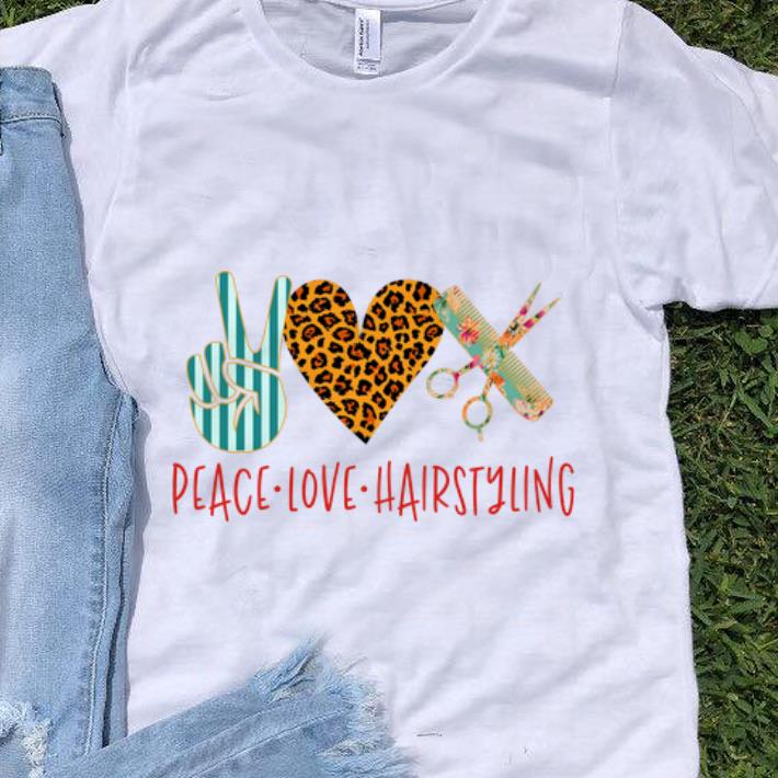 Awesome Peace Love Hair Styling shirt 1 - Awesome Peace Love Hair Styling shirt