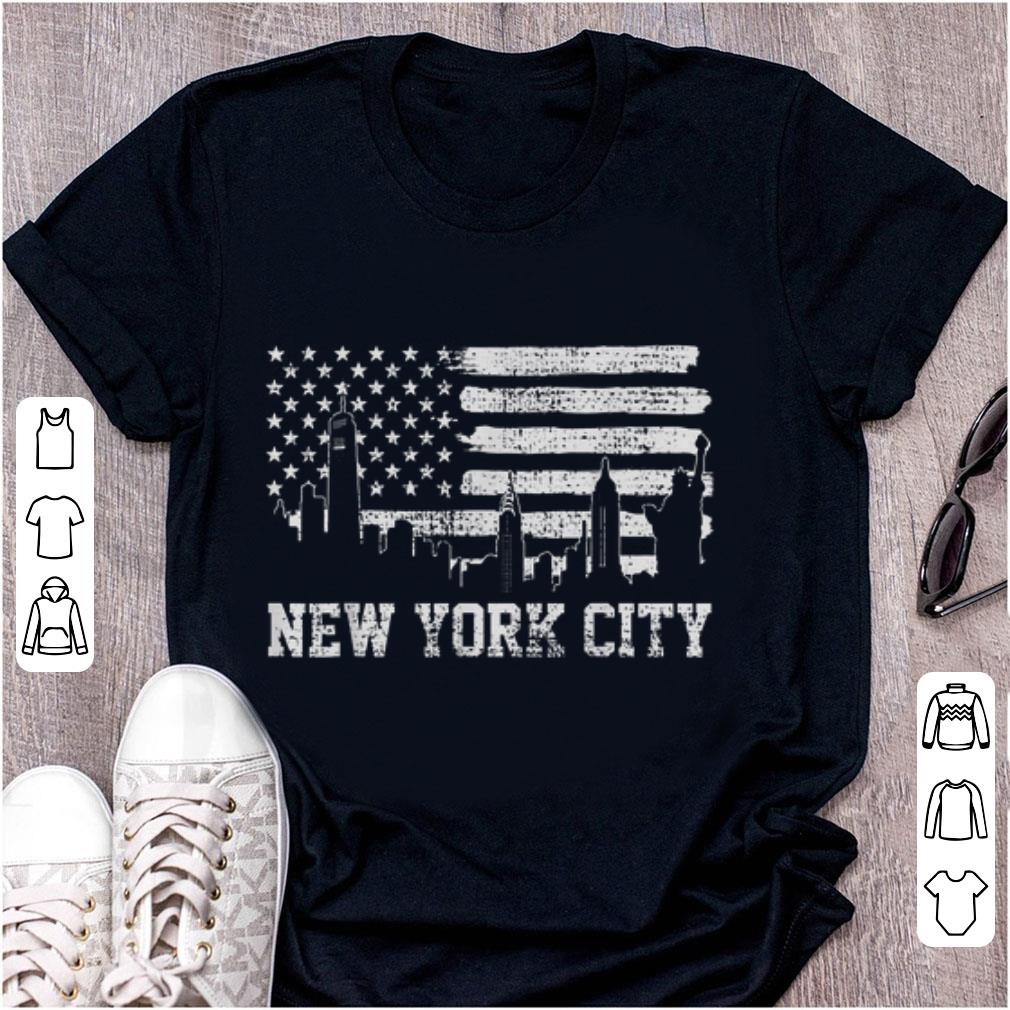 Hot New York City American Flag shirt 1 - Hot New York City American Flag shirt