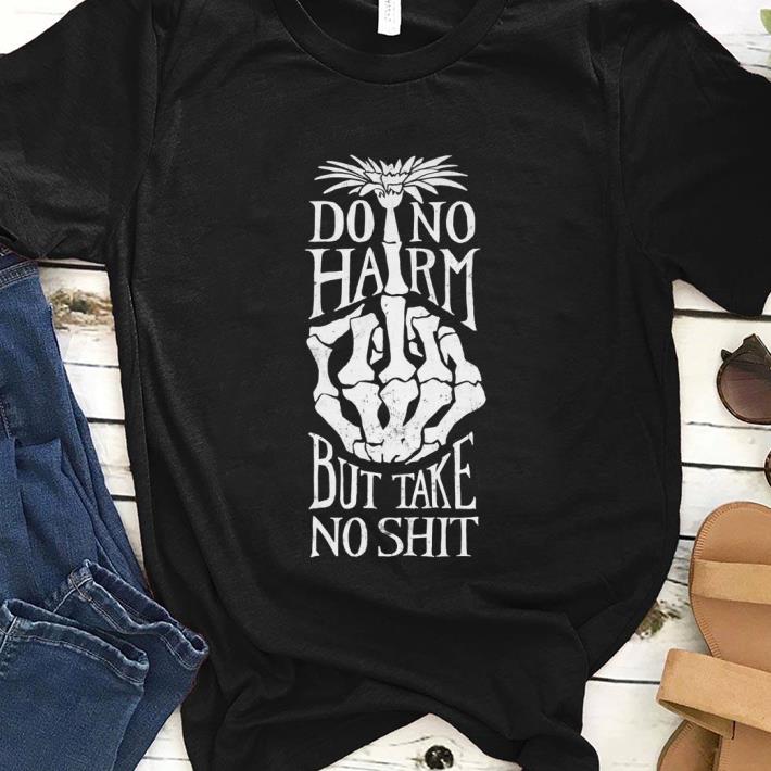 Nice Do No Harm But Take No Shit Middle Finger shirt 1 - Nice Do No Harm But Take No Shit Middle Finger shirt
