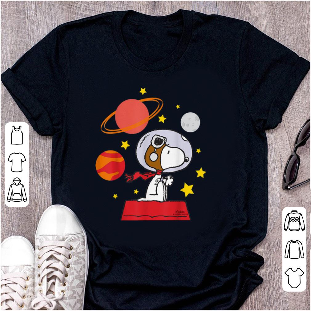 Nice Peanuts Snoopy Space Pilot Mars Moon And Saturn shirt 1 - Nice Peanuts Snoopy Space Pilot Mars, Moon And Saturn shirt