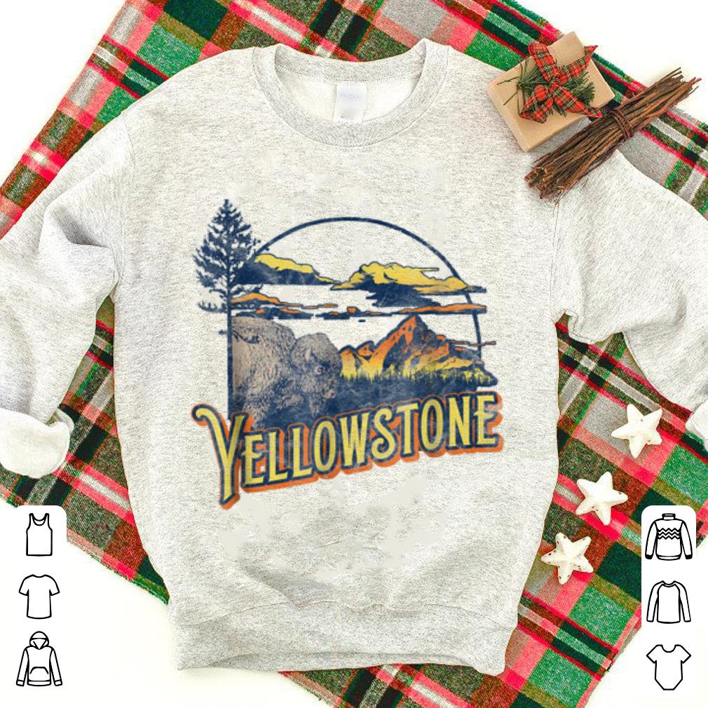 Nice Vintage Yellowstone National Park Retro shirt 1 - Nice Vintage Yellowstone National Park Retro shirt