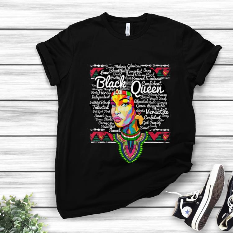 Official Dashiki Black Queen History Melanin shirt 1 - Official Dashiki Black Queen History Melanin shirt