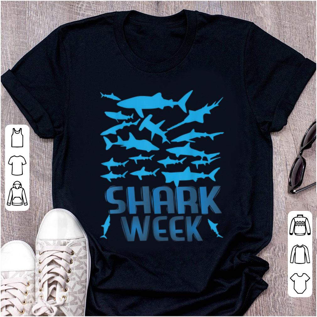 Official Have A Good Week With This Shark shirt 1 - Official Have A Good Week With This Shark shirt