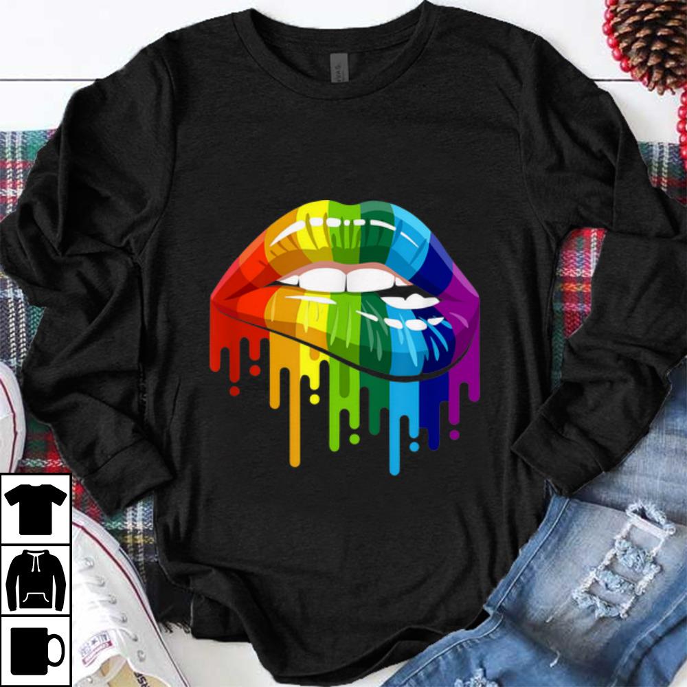 Official Rainbow Lip LGBT Gay Lesbian Pride 1 - Official Rainbow Lip LGBT Gay Lesbian Pride