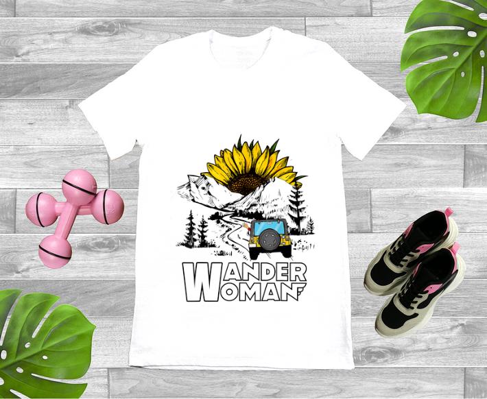 Original Wander Women Jeep Camping Mountain Sunflower shirt 1 - Original Wander Women Jeep Camping Mountain Sunflower shirt