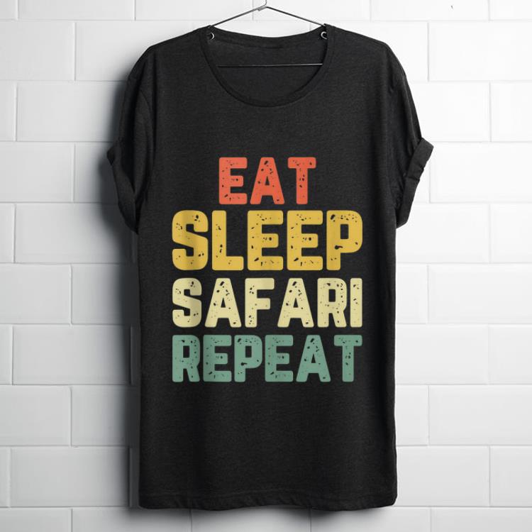 Premium Vintage Eat Sleep Safari Repeat shirt 1 - Premium Vintage Eat Sleep Safari Repeat shirt