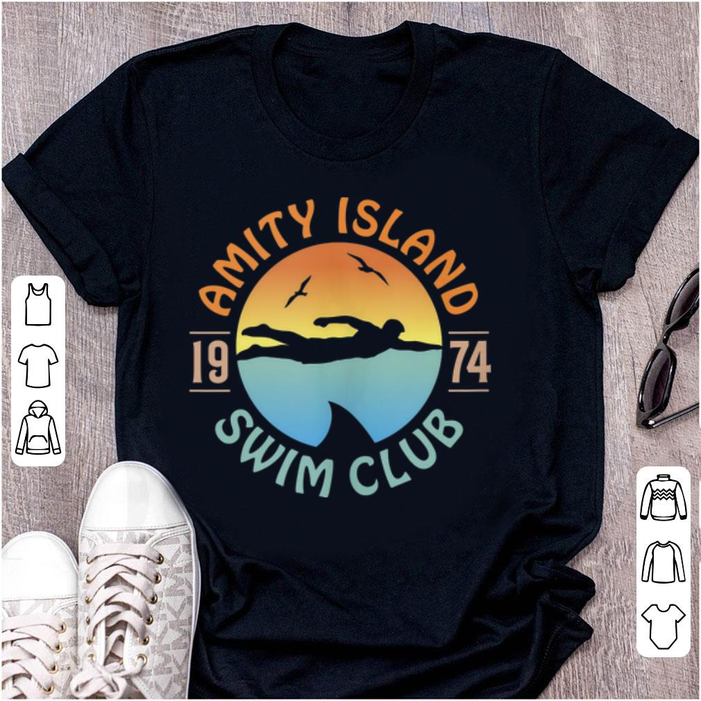 Top Amity Island Swim Club 1974 shirt 1 - Top Amity Island Swim Club 1974 shirt