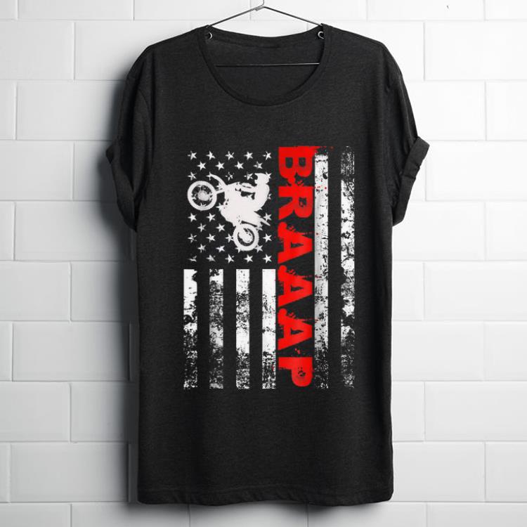 Top Biker Braaap American Flag shirt 1 - Top Biker Braaap American Flag shirt