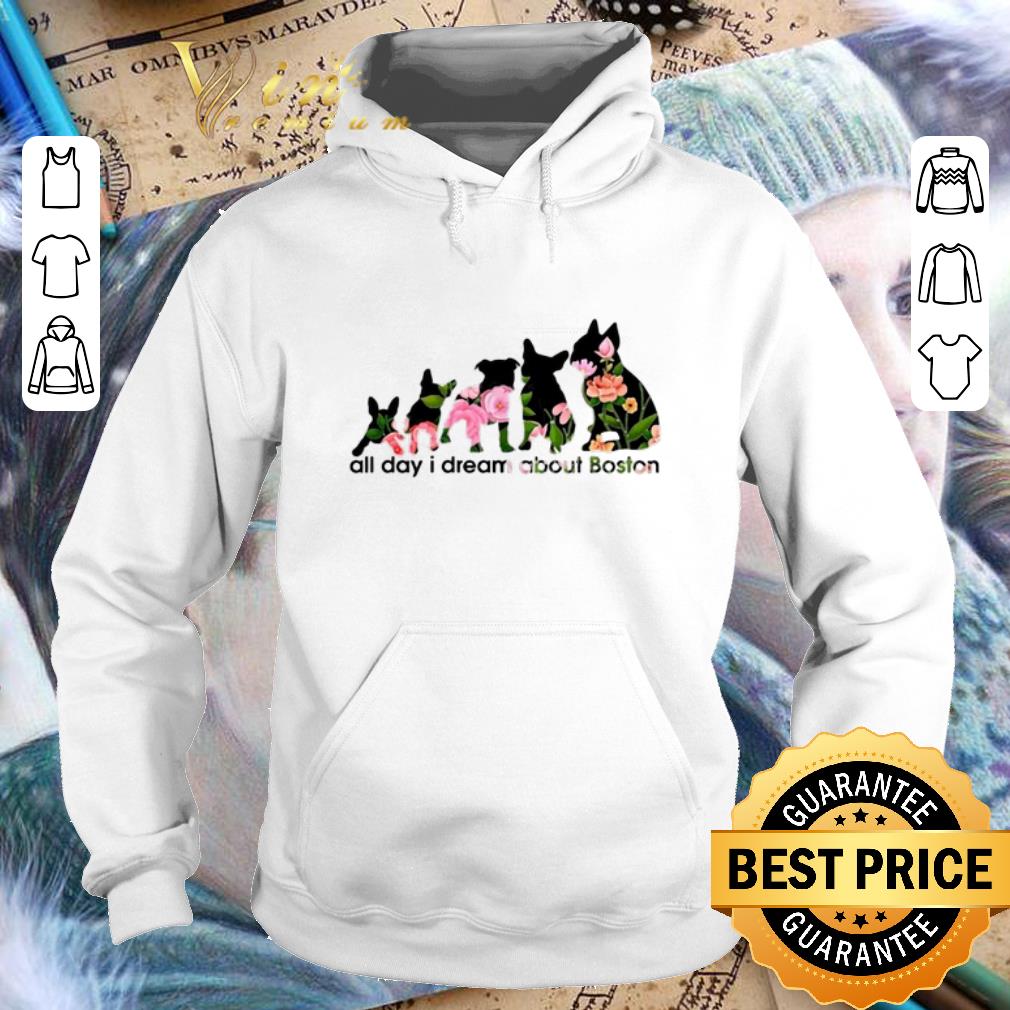 Cool Adidas all day i dream about Boston Terrier shirt 4 - Cool Adidas all day i dream about Boston Terrier shirt