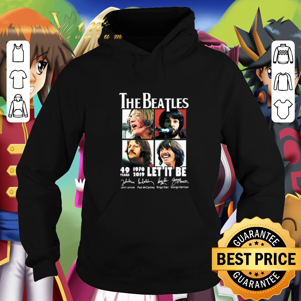 Cool Cheap The Beatles 49 Years 1970-2019 Let It Be Signatures shirt Cool Cheap The Beatles 49 Years 1970 2019 Let It Be Signatures shirt 4 - Cool Cheap The Beatles 49 Years 1970-2019 Let It Be Signatures shirt