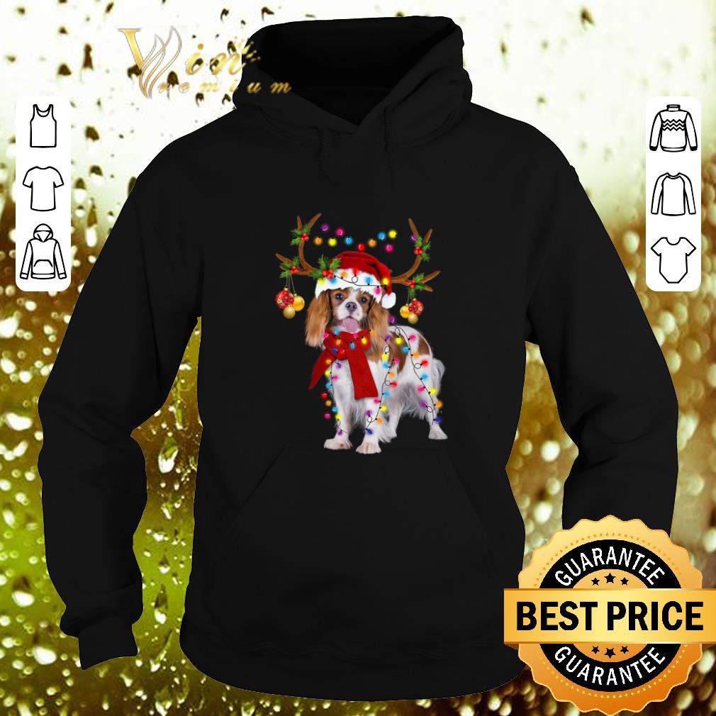 Funny Cavalier King reindeer Christmas shirt 4 - Funny Cavalier King reindeer Christmas shirt