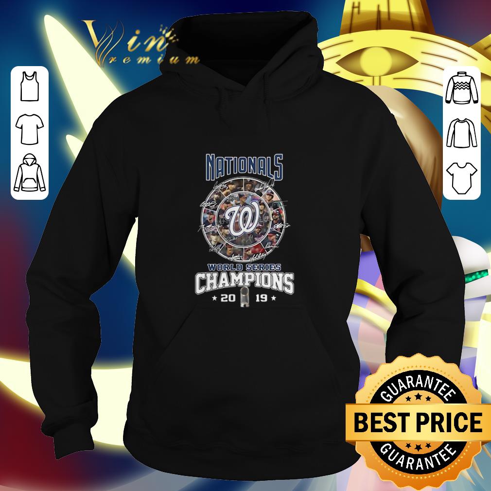 Premium Nationals Signatures World Series Champions 2019 shirt 4 - Premium Nationals Signatures World Series Champions 2019 shirt