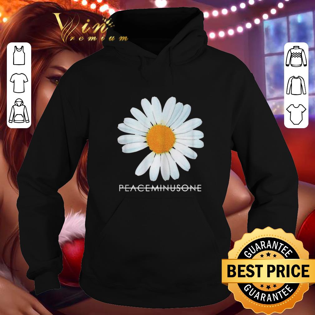 Premium Peaceminusone white flower shirt 4 - Premium Peaceminusone white flower shirt