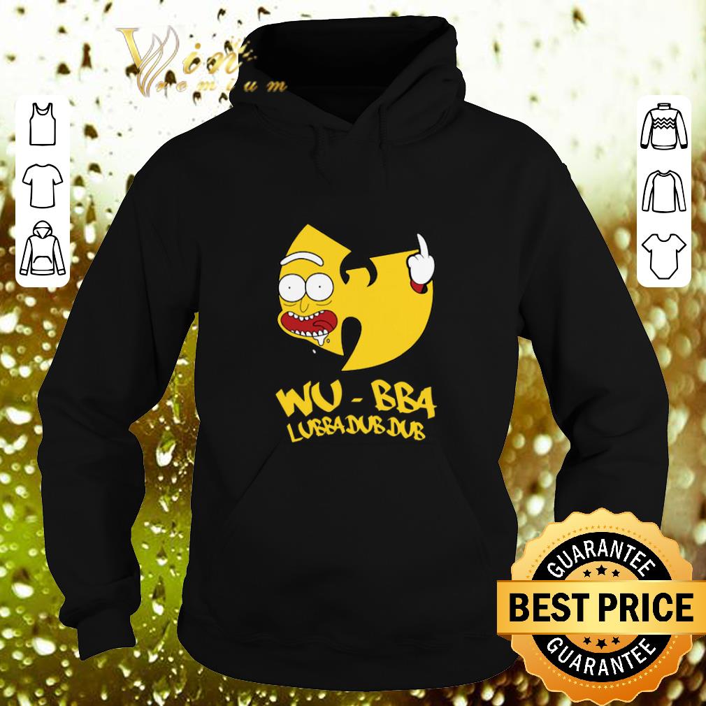 Premium Rick Sanchez Wu Tang Clan Wu Bba Lubba Dub Dub shirt 4 - Premium Rick Sanchez Wu-Tang Clan Wu-Bba Lubba Dub Dub shirt