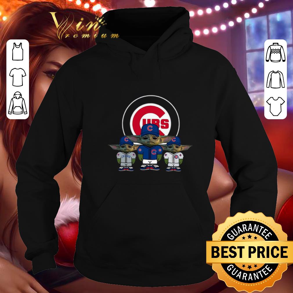 Cheap Baby Yoda Chicago Cubs shirt 4 - Cheap Baby Yoda Chicago Cubs shirt